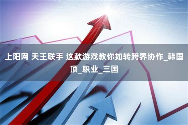 上阳网 天王联手 这款游戏教你如转跨界协作_韩国顶_职业_三国